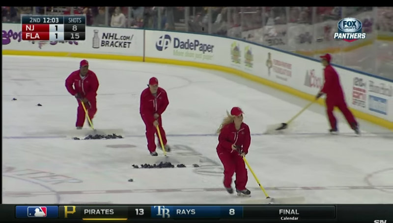 Illustration for article titled Hockey Fans Cannot Stop Themselves From Throwing Thousands of Plastic Rats on the Ice